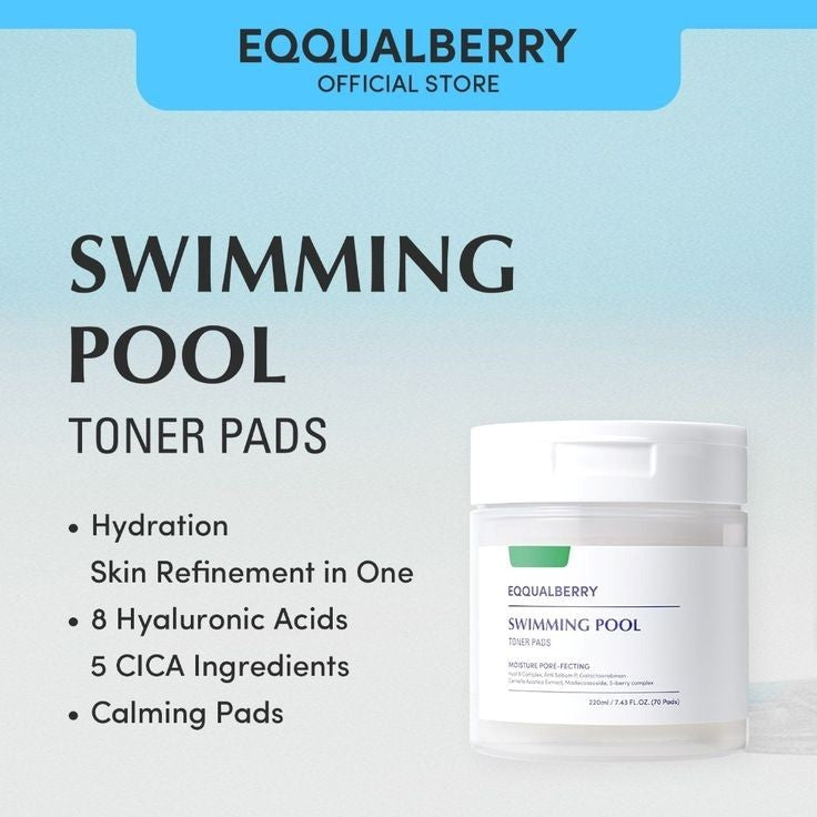 Eqqualberry swimming pool toner pad