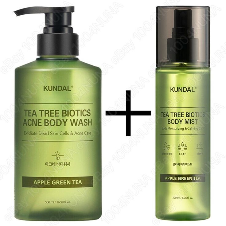 Tea Tree Bioticts Acne Body Wash Apple Green Tea 500ml