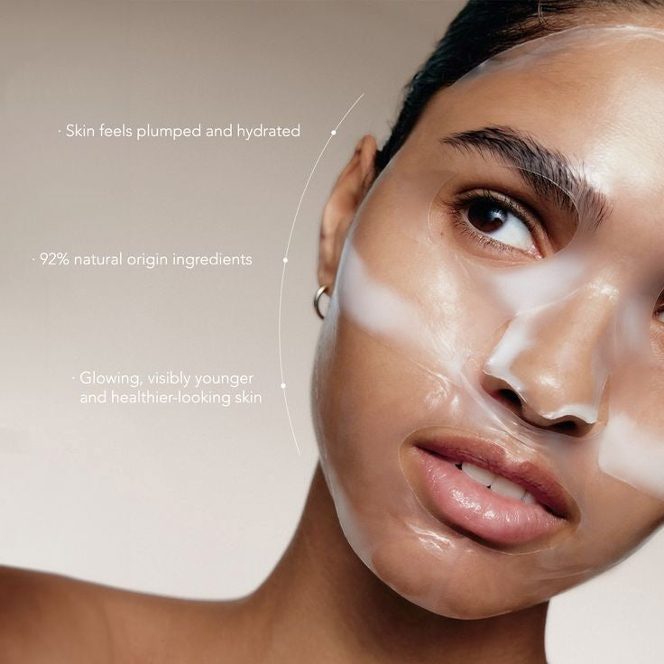 EQQUALBERRY Collagen Pore-Tight Up Hydrogel Mask – Pack of 4 masks