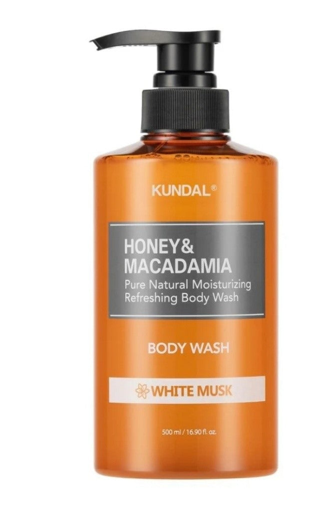 HONEY & MACADAMIA PURE BODY WASH 500ML – 4 SCENTS