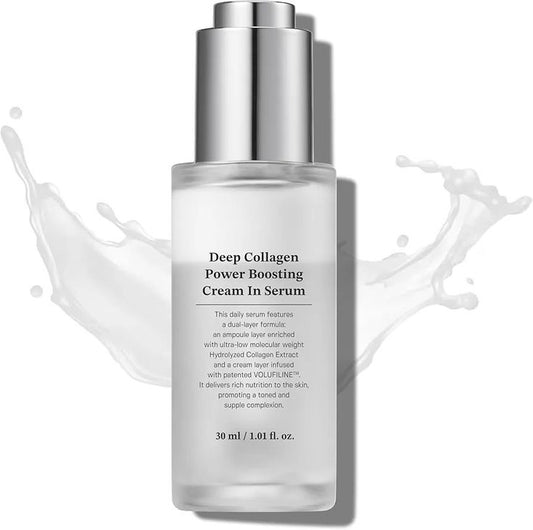 Deep Collagen Anti-wrinkle Cream In Serum 30ml