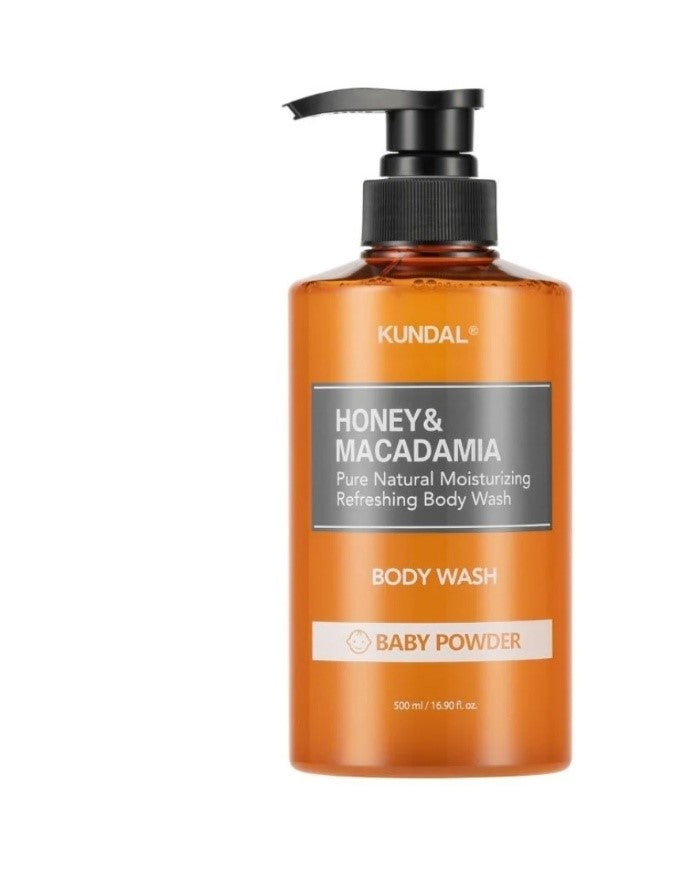 HONEY & MACADAMIA PURE BODY WASH 500ML – 4 SCENTS